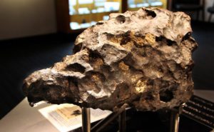 Clark Iron Meteorite on display at UCLA